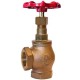 Gm Angle Wheel Valve Screwed (Sant) (21 Kg/Cm2)